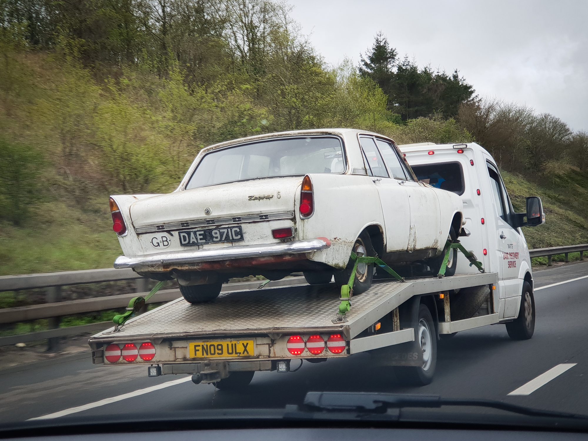 Ford Zephyr, Ford, Zephyr, vehicle recovery