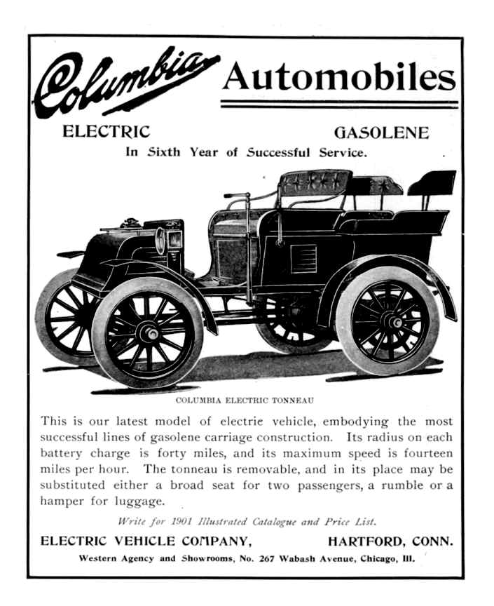Columbia Automobiles, electric car, ev