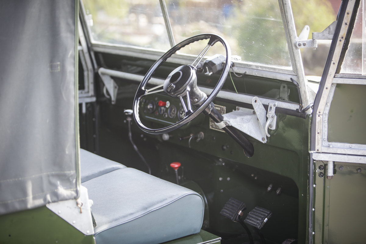 Land Rover, Land Rover Series 1, Series 1, 4x4, Willys Jeep, Land Rover interior