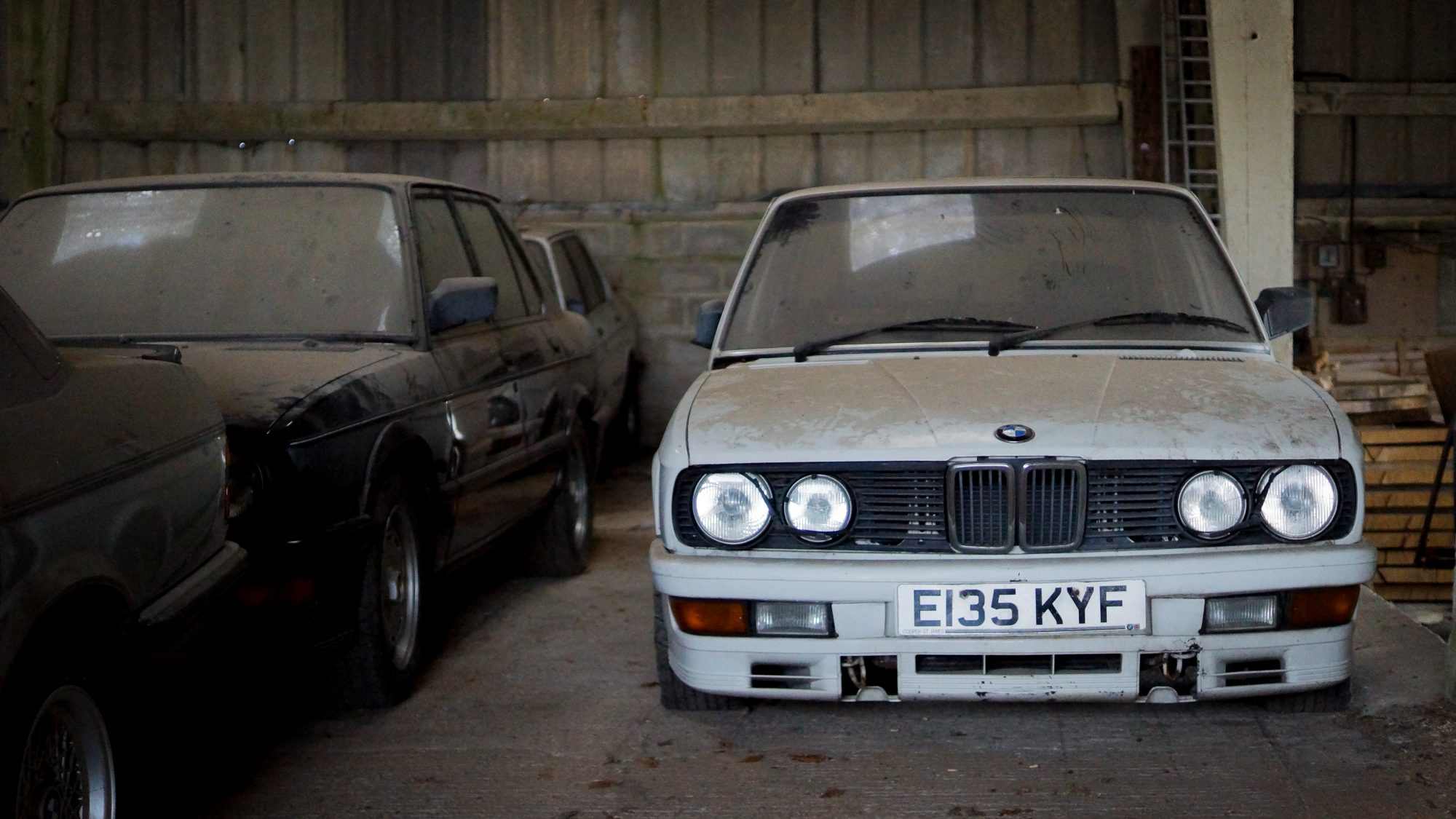 BMW, BMW E28, 520, 525e, 528i, M535i, M5, classic BMW, Barn find, 535
