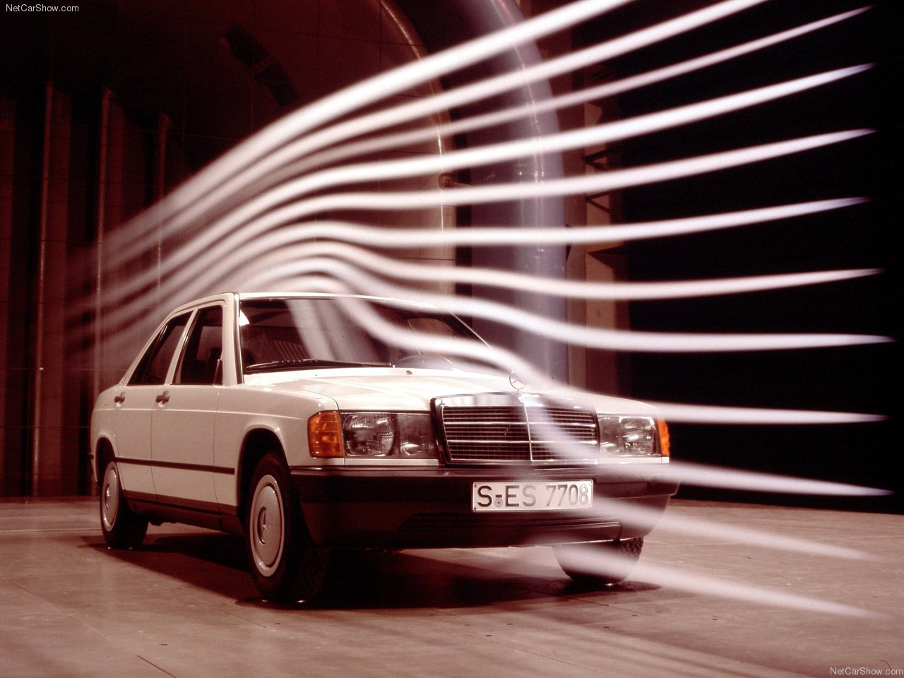 Mercedes-Benz, Mercedes, Mercedes-Benz 190, 190, 190E, 190E wind tunnel