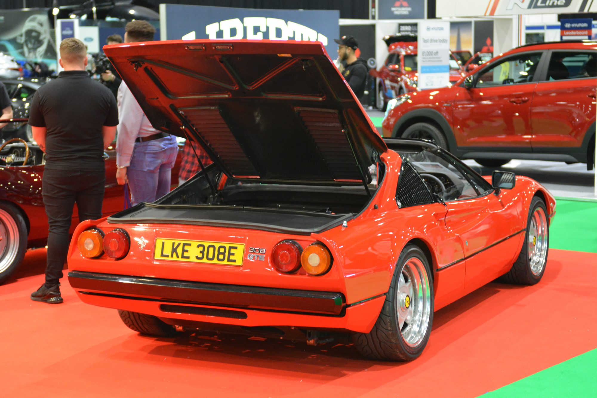 Car Show, Classic car show, London Motor Show, Ferrari, Electric Ferrari, EV