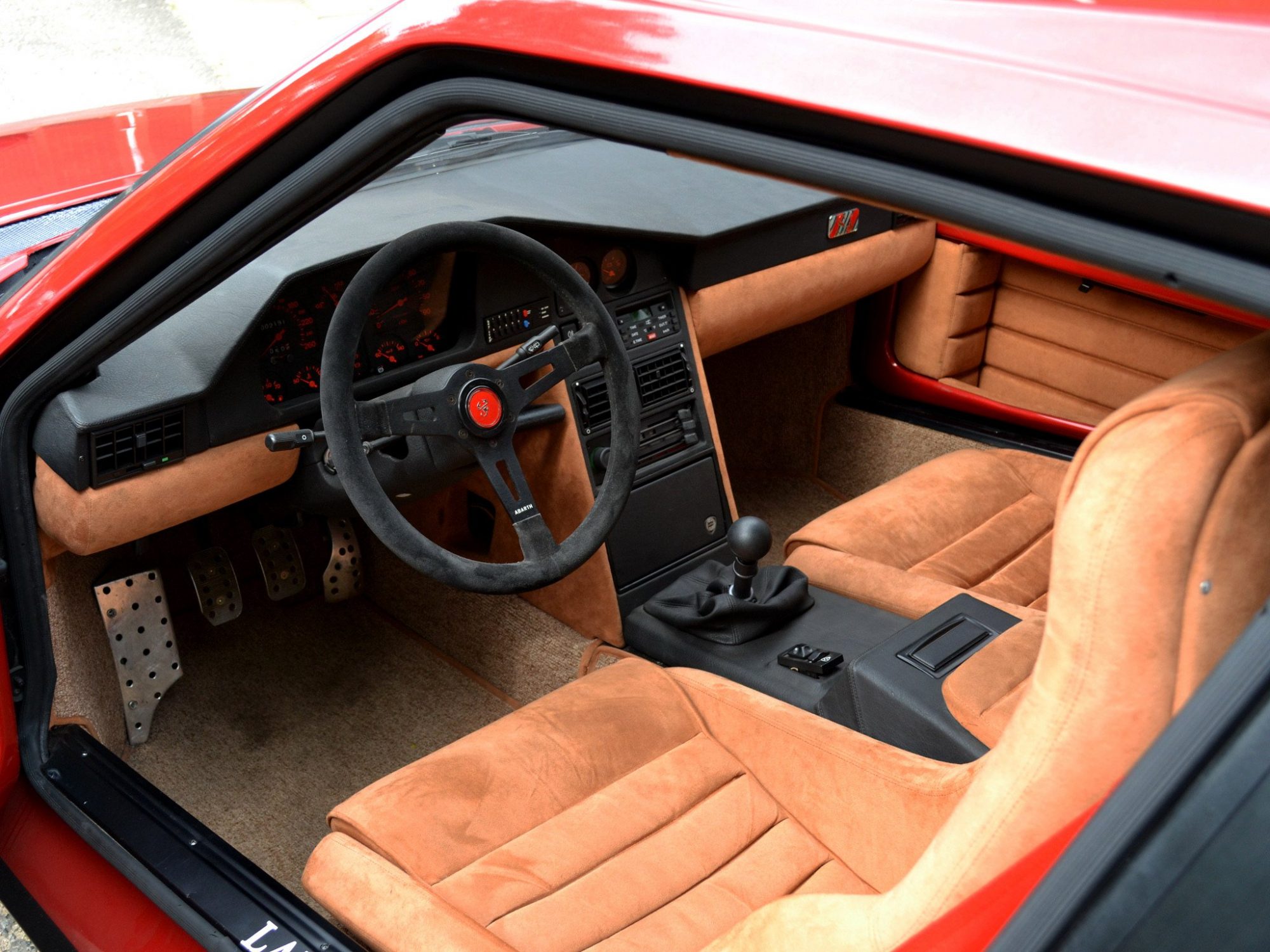 Lancia, Lancia Delta, Group B, rally car, Delta S4, S4 Stradale interior
