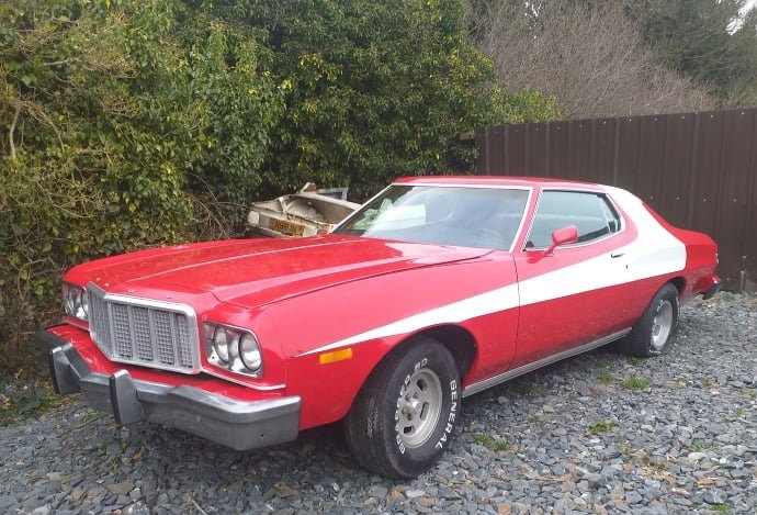 Ford, Ford Gran Torino, Gran Torino, TV car, movie car, Starsky and Hutch, American car, muscle car, project car, restoration, barn find, V8, car and classic, carandclassic.co.uk