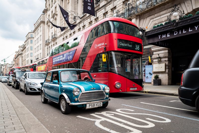 London Electric Cars, Mini, Classic Mini, Rover Mini, Austin Mini, motoring, automotive, classic, retro, EV, electric car, motoring, automotive, electric conversion, car and classic, carandclassic.co.uk